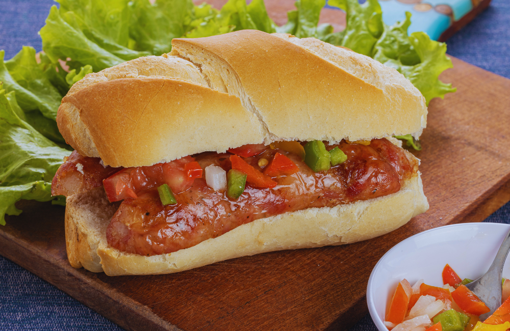 choripan de linguiça suína